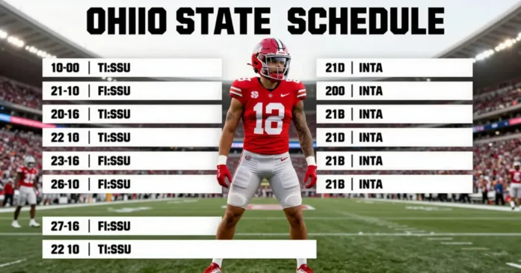 Ohio State Buckeyes Football tickets and game-day action at Ohio Stadium in Columbus, Ohio.